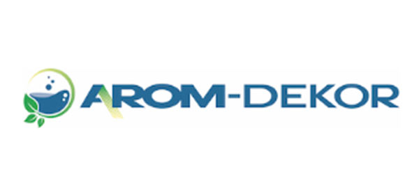 Arom dekor logga