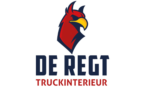 Truckinterieur de Regt logga
