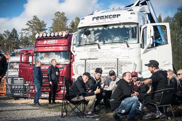 Camping på Höga kusten